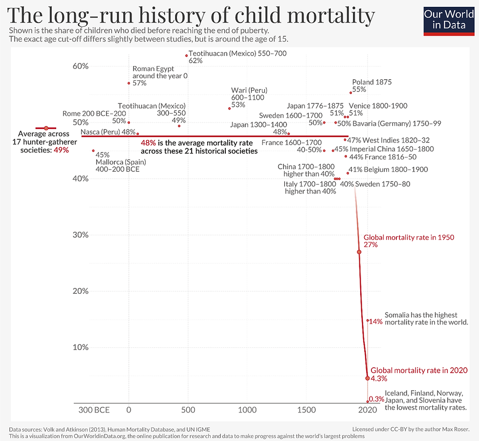 History of child mortality