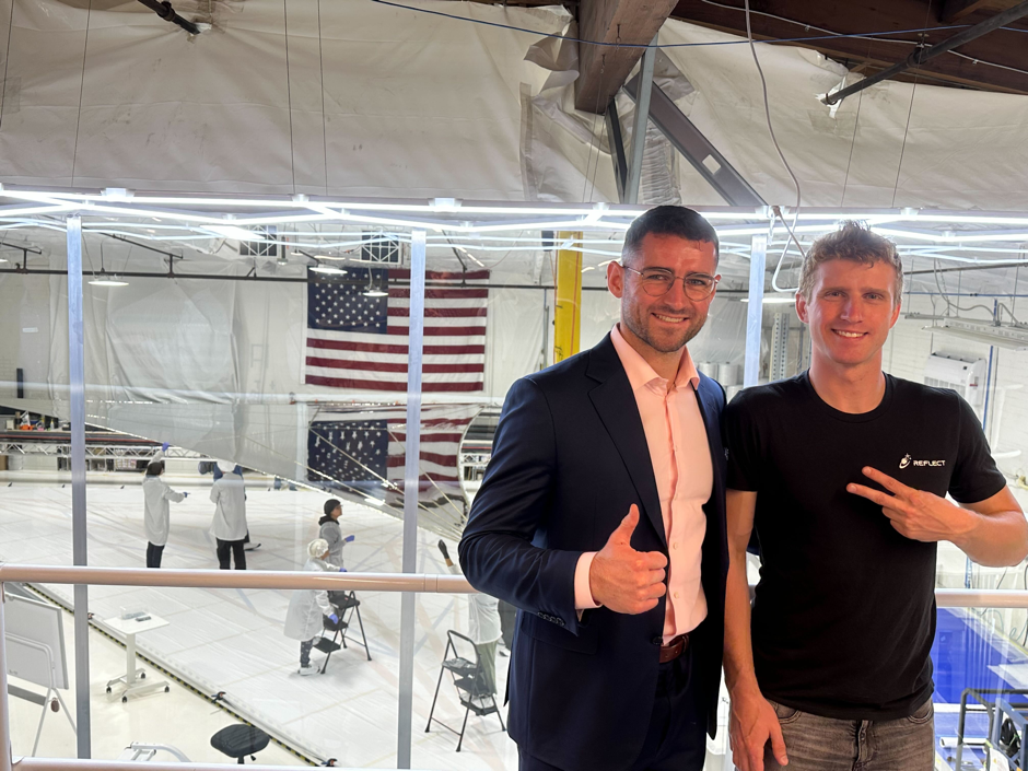Reflect Orbital cofounder and CEO Ben Nowack
