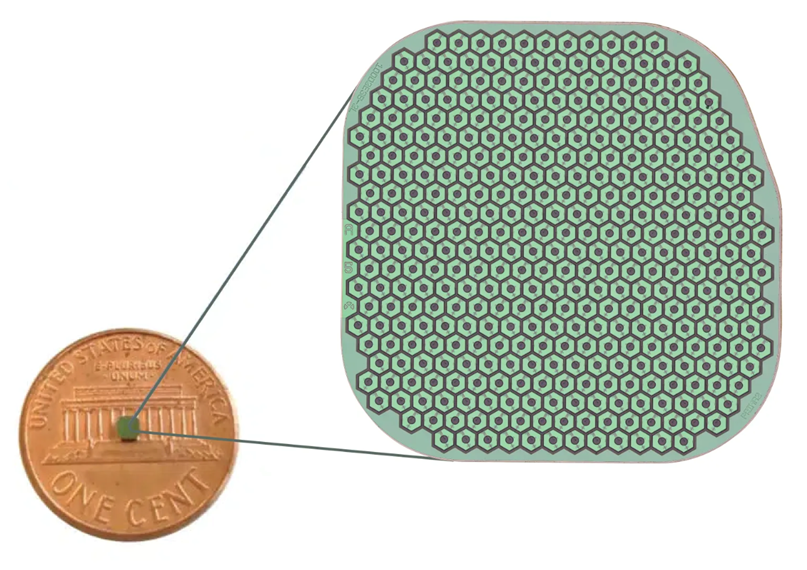 PRIMA retinal implant image