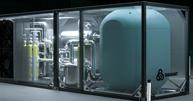 Radiant Nuclear Kaleidos microreactor image