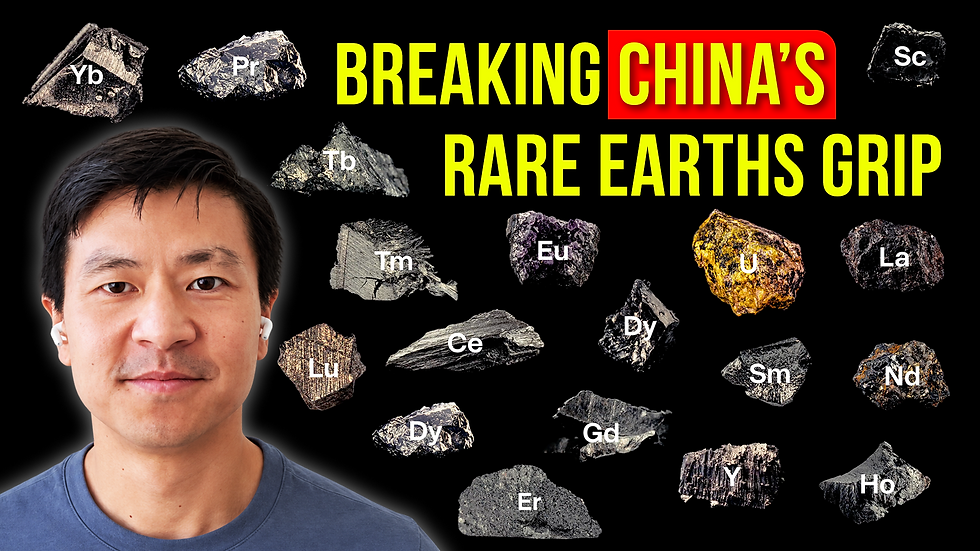 China Controls 90% of Rare Earths. This Startup Has a Fix.